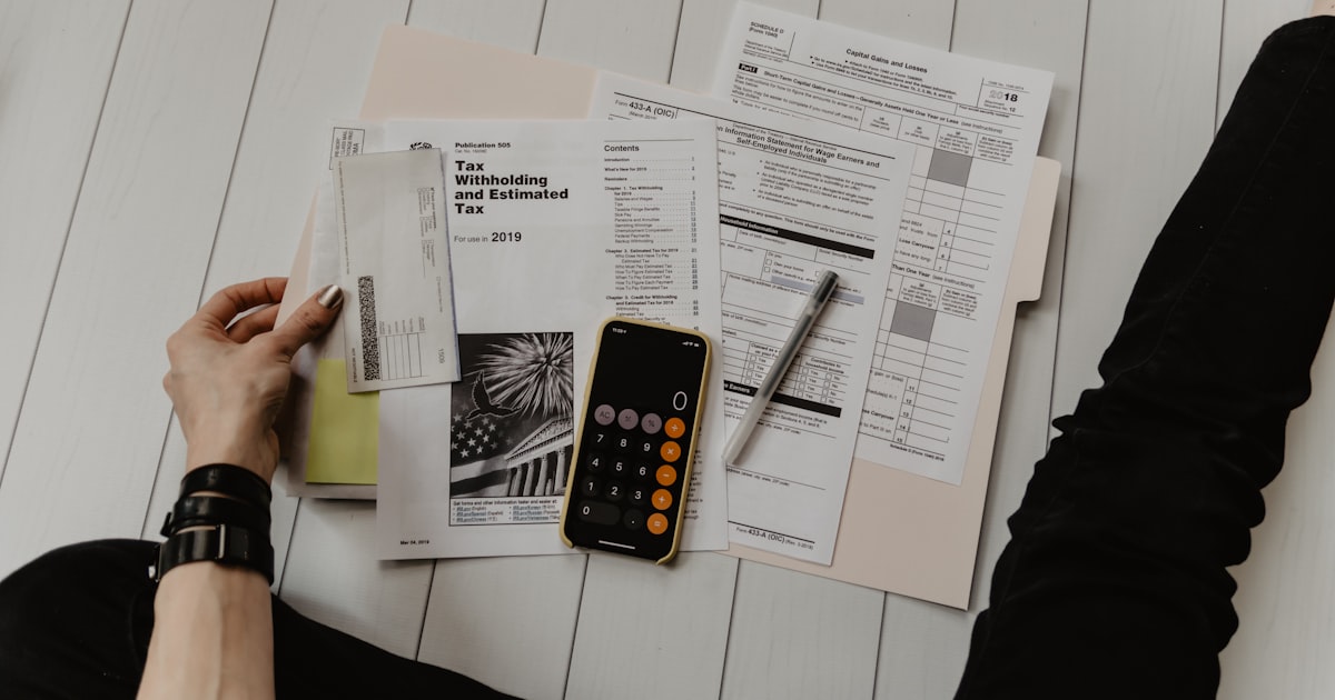 Documentos de financiación de coche con calculadora