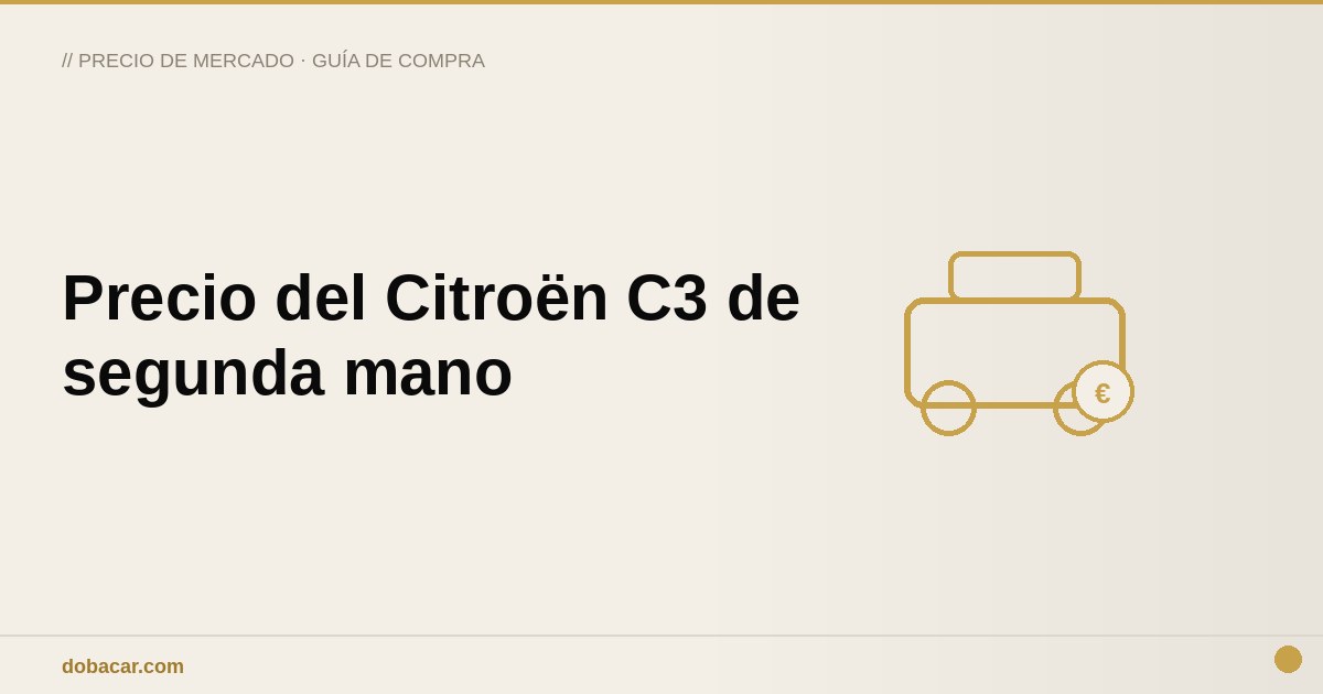 Citroën C3 aparcado en la calle