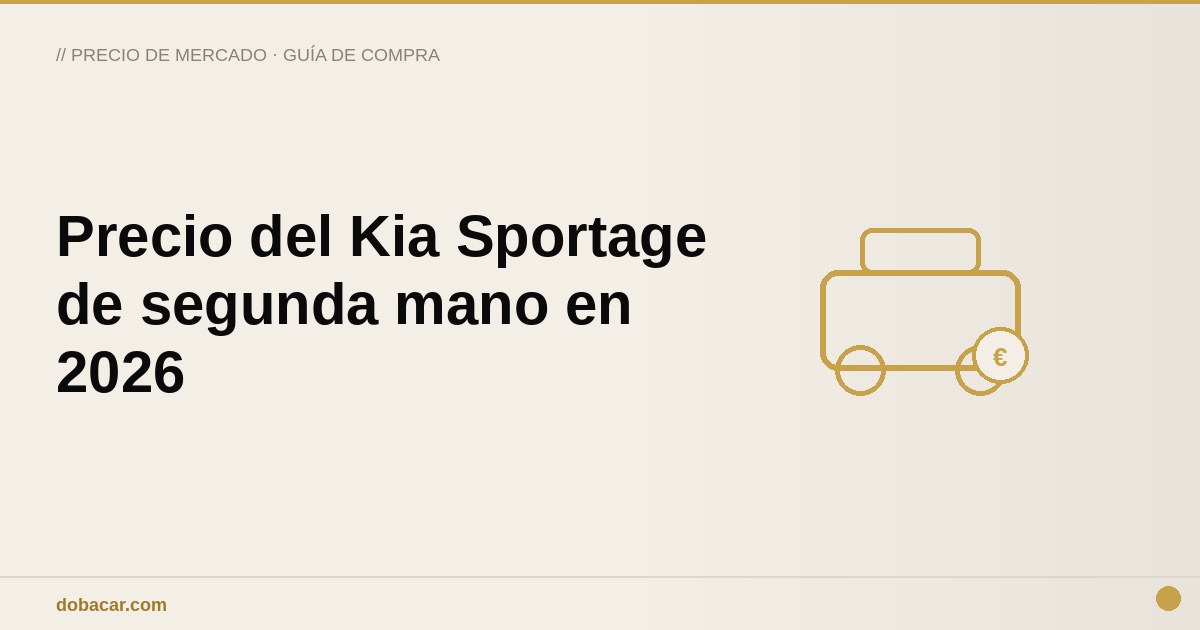 SUV compacto Kia visto desde tres cuartos delanteros